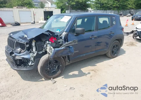 2020 Jeep Renegade Sport Fwd from USA, damaged, VIN ZACNJAAB8LPL11955